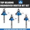 Hiltex Roundover Router Bits Tungsten Carbide Woodworking-1