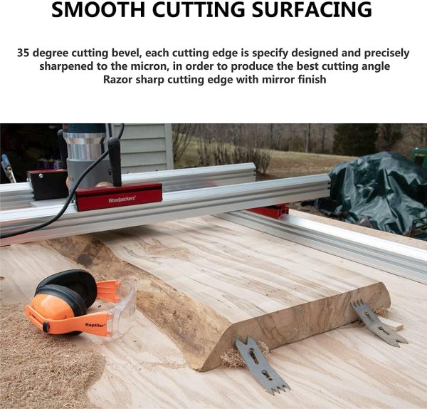 SpeTool Bottom Cleaning Router Bit 1-1/4in Carbide for CNC-5