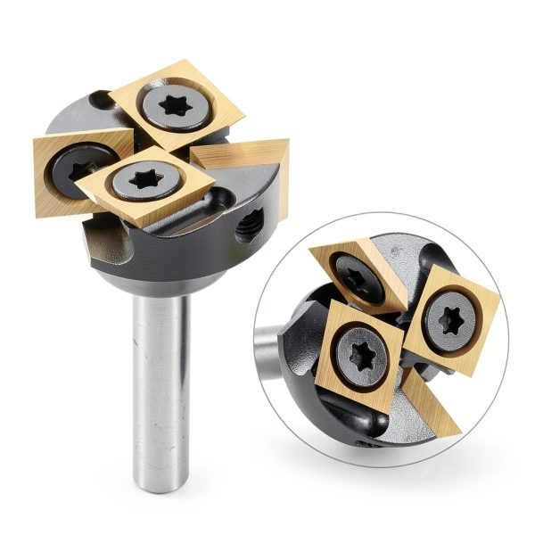 SpeTool CNC Router Bit 1in ATS Coated 4Flute-2