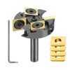Carbide Router Bit SpeTool 1-1/4in Straight Cut-0