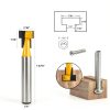 TOOLDO Keyhole Router Bit Set Carbide Inserts Woodworking-3