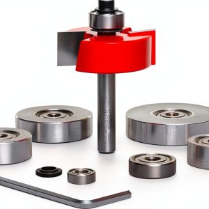 Freud Rabbeting Router Bit Set Woodworking Tools Precision-0