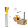 TOOLDO Keyhole Router Bit Set Carbide Inserts Woodworking-1