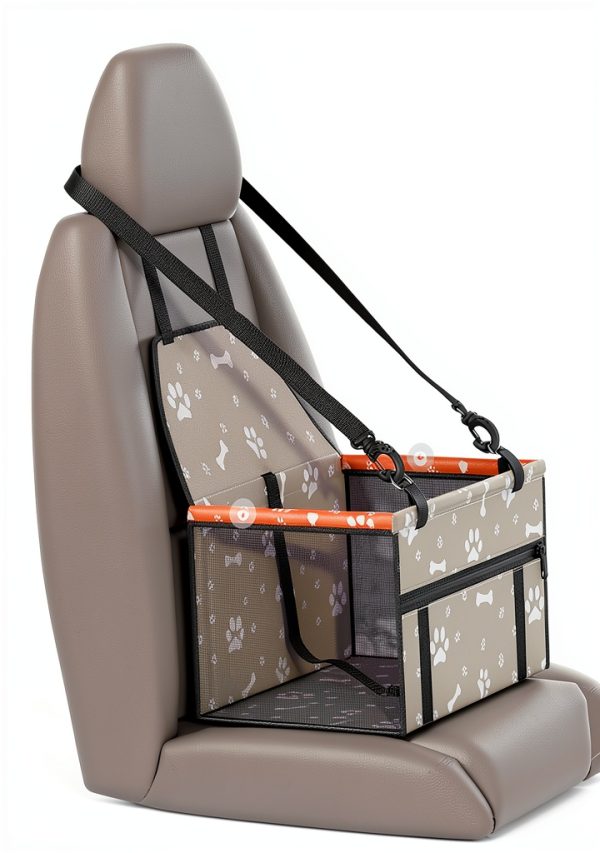 YIKANGHENG Foldable Gray Cat Carrier Medium Size High-1