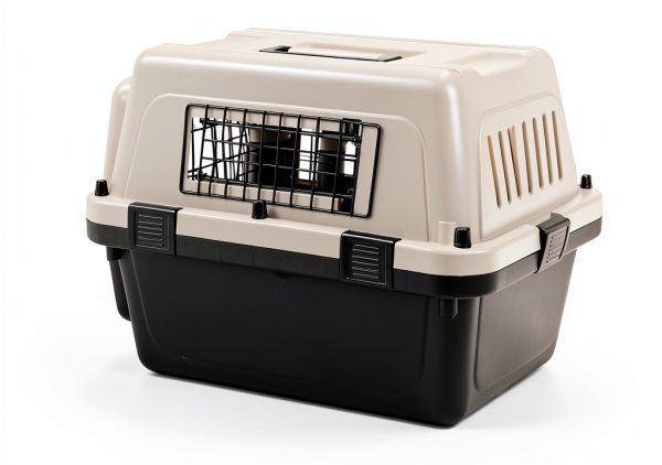 FOURPAW Plastic Pet Carrier Secure Travel-2