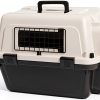 FOURPAW Plastic Pet Carrier Secure Travel-0