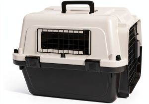 FOURPAW Plastic Pet Carrier Secure Travel-0