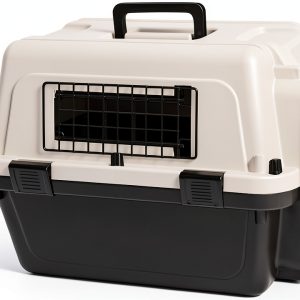 FOURPAW Plastic Pet Carrier Secure Travel-0