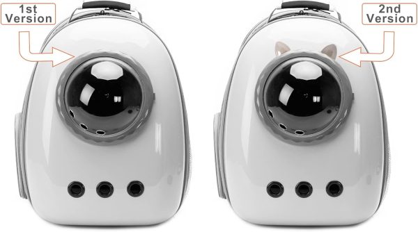 Lairies Cat Backpack Carrier F002 Expandable Bubble Window Design-3