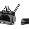 Paws Touch Cat Carrier Grey Hard‑Sided Design-4