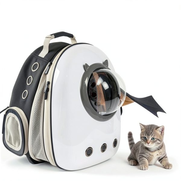 Lairies Cat Backpack Carrier F002 Expandable Bubble Window Design-4