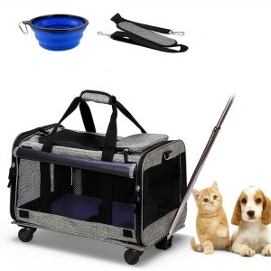 MEXMIODY Pet Carrier Airline Approved Hard‑Sided-0