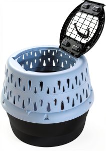 Cat Carrier Doskocil Get-A-Round 41429 Durable Plastic Kennel-0