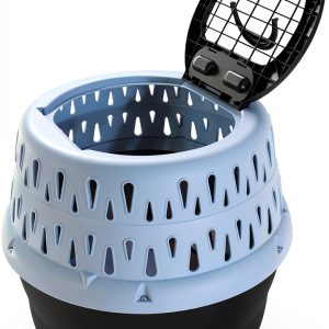 Cat Carrier Doskocil Get-A-Round 41429 Durable Plastic Kennel-0