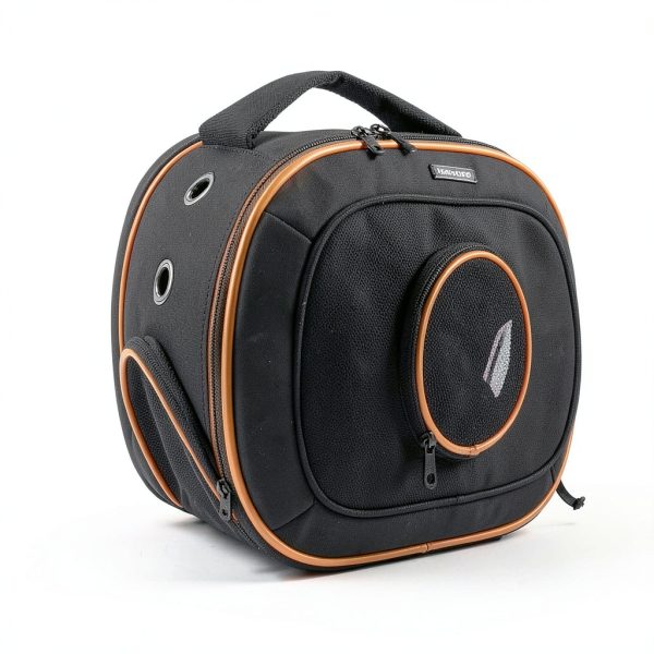 Moysoon Airline Approved Cat Carrier OT24024BO Adjustable Black/Orange-2