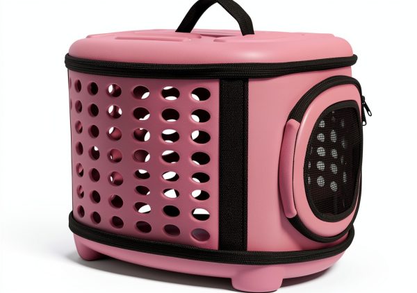 Yadier Hard‑Side Cat Carrier 17x13x14 Waterproof Dual‑Door Travel-0