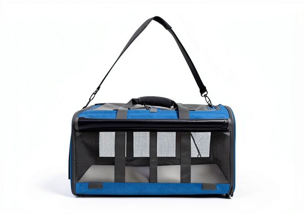 GJEASE Cat Hard Sided Carrier L Model Durable Ventilated Travel Crate-4