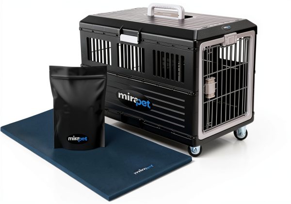 Mirapet Collapsible Dog Carrier Soft‑Sided Crate for Large Dogs-0