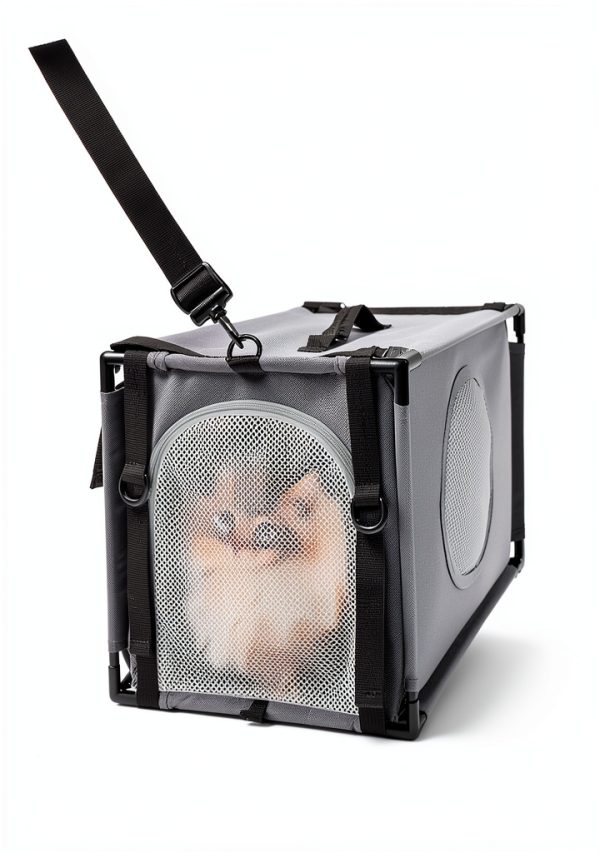 Pet Carrier Pleker 4-in-1 Cat Tree Tower with Door Hanging-5