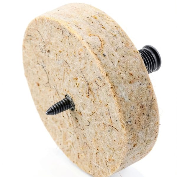 𝐋𝐮𝐨 𝐤𝐞 5 Pcs 3'' Grinding/Buffing Wheels - 3/8'' Arbor Hole Abrasive Polishing Wheel Aluminum Buffing Kits for Bench Grinder-4