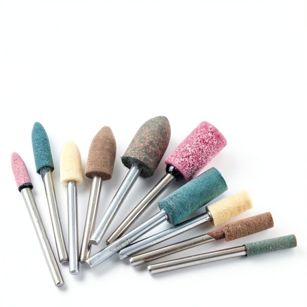 Keadic 100Pcs Rotary Grinding Stone Bits Set for Dremel, Felt-5