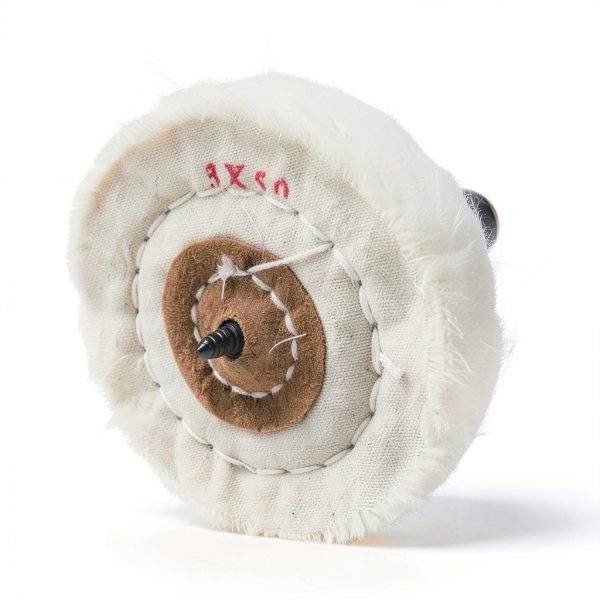 𝐋𝐮𝐨 𝐤𝐞 5 Pcs 3'' Grinding/Buffing Wheels - 3/8'' Arbor Hole Abrasive Polishing Wheel Aluminum Buffing Kits for Bench Grinder-6