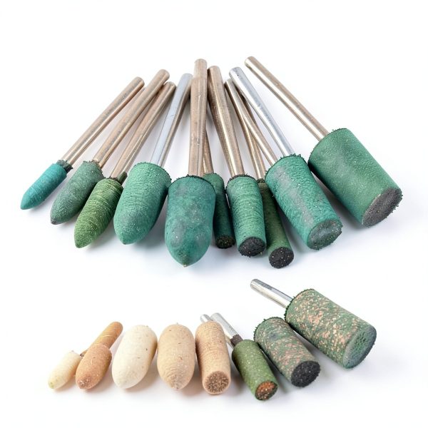 Keadic 100Pcs Rotary Grinding Stone Bits Set for Dremel, Felt-4