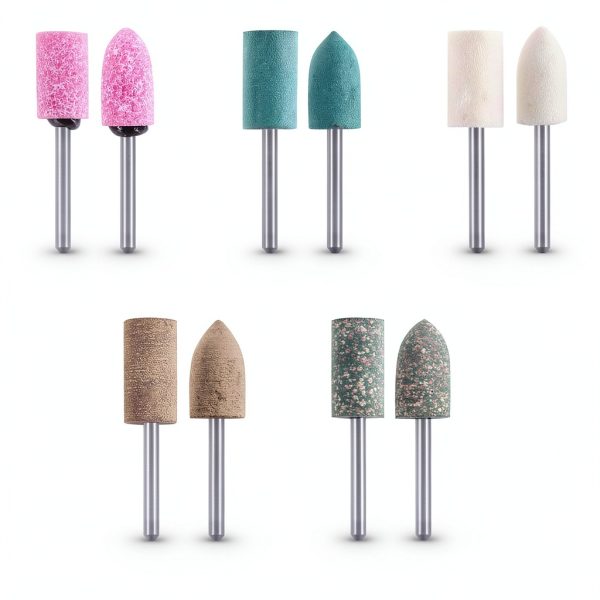 Keadic 100Pcs Rotary Grinding Stone Bits Set for Dremel, Felt-3