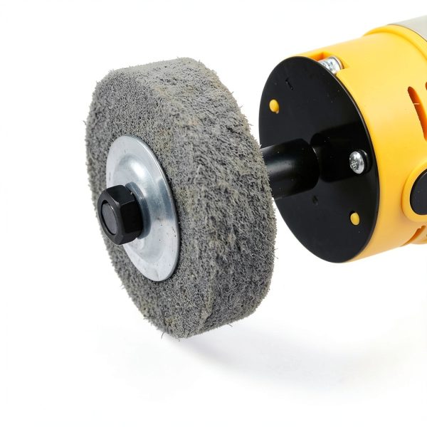 𝐋𝐮𝐨 𝐤𝐞 5 Pcs 3'' Grinding/Buffing Wheels - 3/8'' Arbor Hole Abrasive Polishing Wheel Aluminum Buffing Kits for Bench Grinder-5